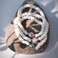 Choose your Silver Stretchy Puka Shell Bracelet - Silver Ali'ikai
