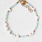 Gemstone Puka Shell Bracelet - Ke'alohi