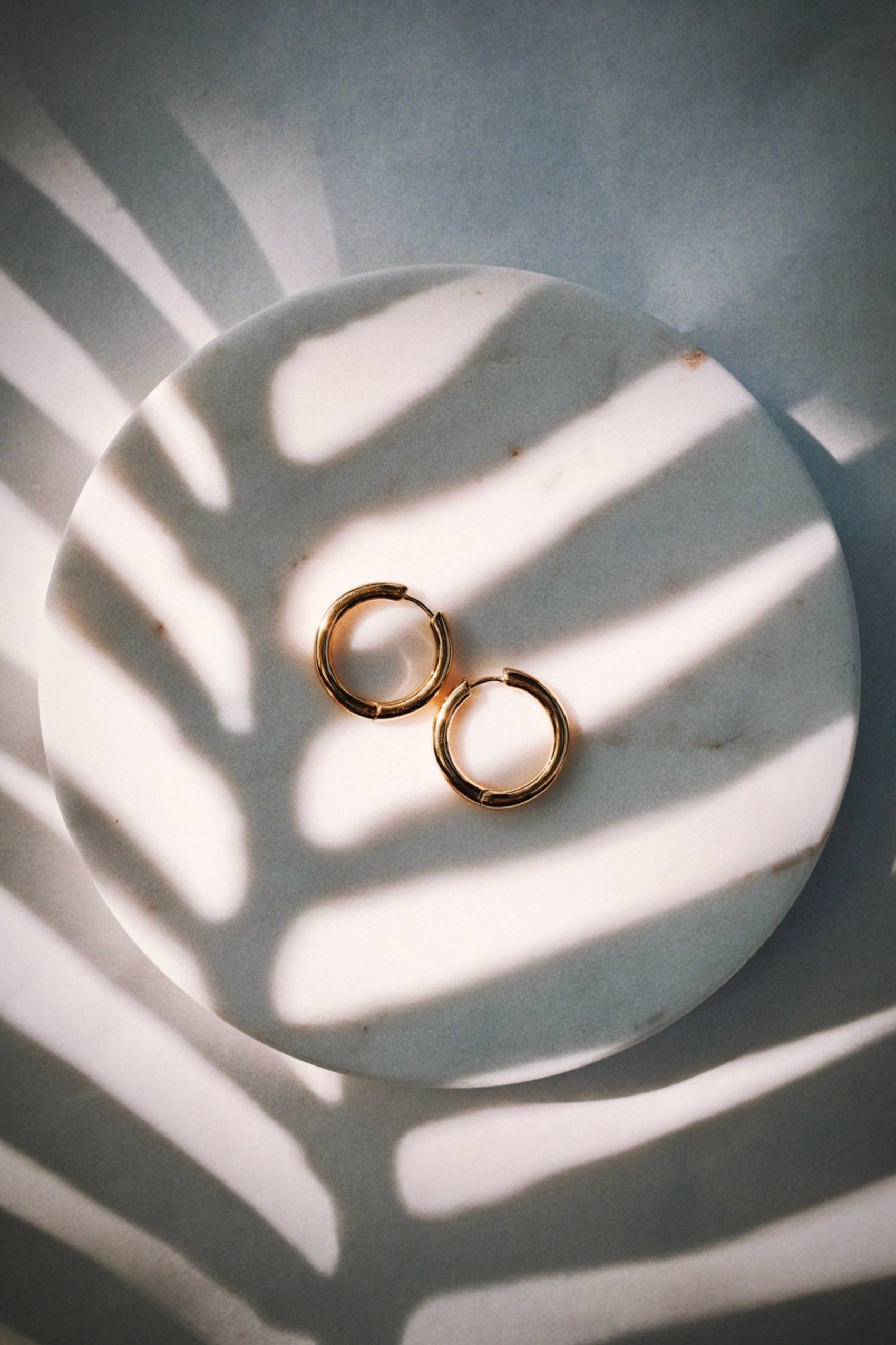 Perfect Medium Gold Huggie Hoop Earrings