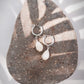 Sterling Silver Latch Pikake Hoop Earrings - Healani