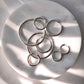 Perfect Medium Silver Huggie Hoop Earrings