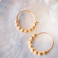 Pikake Lei Hoop Earrings - Niau