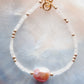 Pink Pearl and Gemstone Bracelet -  Gold Akala