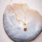 Gold Pikake Drop Pendant Necklace - Lewa