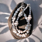 Silver Puka Shell Pearl Bracelet - Maka