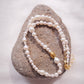 Luxe Baroque Pearl & Gold Pikake Necklace - Makamae