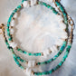 Gemstone Puka Shell Necklace - Ke'alohi