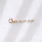 Gold or Silver Extender for Necklaces and Bracelets