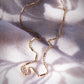 Dot Dash Gold Chain Necklace - Kaulana
