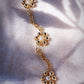 Pearl and Gold Daisy Chain Bracelet - Pua