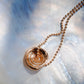 Gold Puka Shell Charm Necklace - Aukai