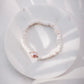 Choose your Silver Stretchy Puka Shell Bracelet - Silver Ali'ikai