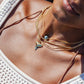 Gold Single Floating Tahitian Pearl Necklace - Miliani