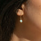Gemstone Drop Earrings - Naia