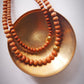 Sandalwood & Gold Pikake Necklace - Nani