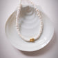 Puka Shell & Gold Pikake Necklace - Kailani