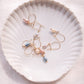 Rice Pearl Drop Earrings - Gold or Silver