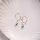 Rice Pearl Drop Earrings - Gold or Silver
