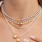 Gold Pikake Drop Pendant Necklace - Lewa