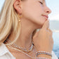 Pikake Lei Hoop Earrings - Niau