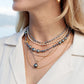 Tahitian & Peacock Pearl Pikake Necklace - Kiʻekiʻe