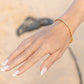 Gold Vermeil Pikake Lei Ring - Pualei