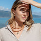 Gold Pikake Huggie Hoop Earrings - Apo