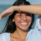 Single Floating Pink Pearl Necklace - Lokapele