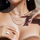 Gold Filled Paperclip Link Chain Necklace - Kala'i