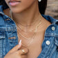 Gold Flat Dot Chain Necklace - Makali'i