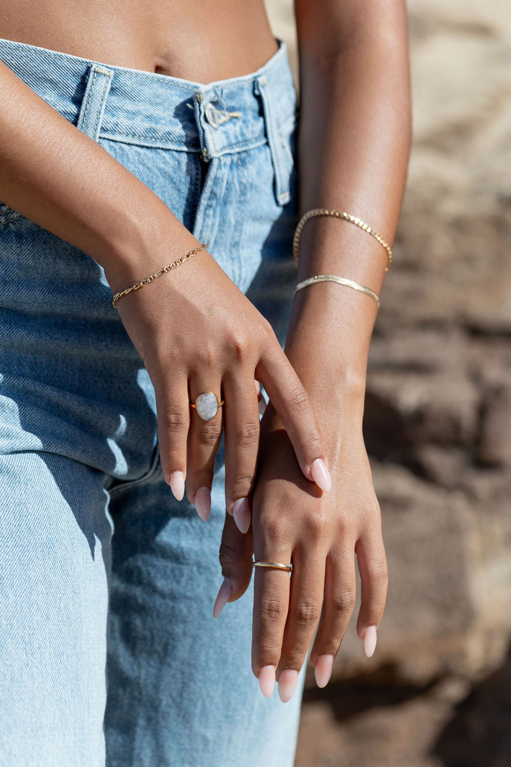 Gold Filled Figucci Chain Bracelet