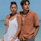 Unisex Men's Silver Sandalwood Necklace - Lanakila