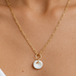 Gold Puka Shell Chain Necklace - Kahale