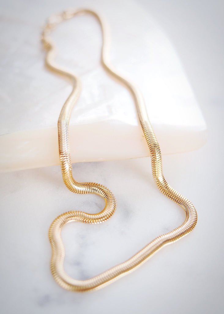 2MM 18 K Gold Snake Chain , , High Quality Flat Snake Chain , Gold Necklace  , Gold Chain , Herringbone, Dainty Gold Necklace , - Etsy