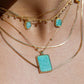 Mini Gold Herringbone Chain - Laka