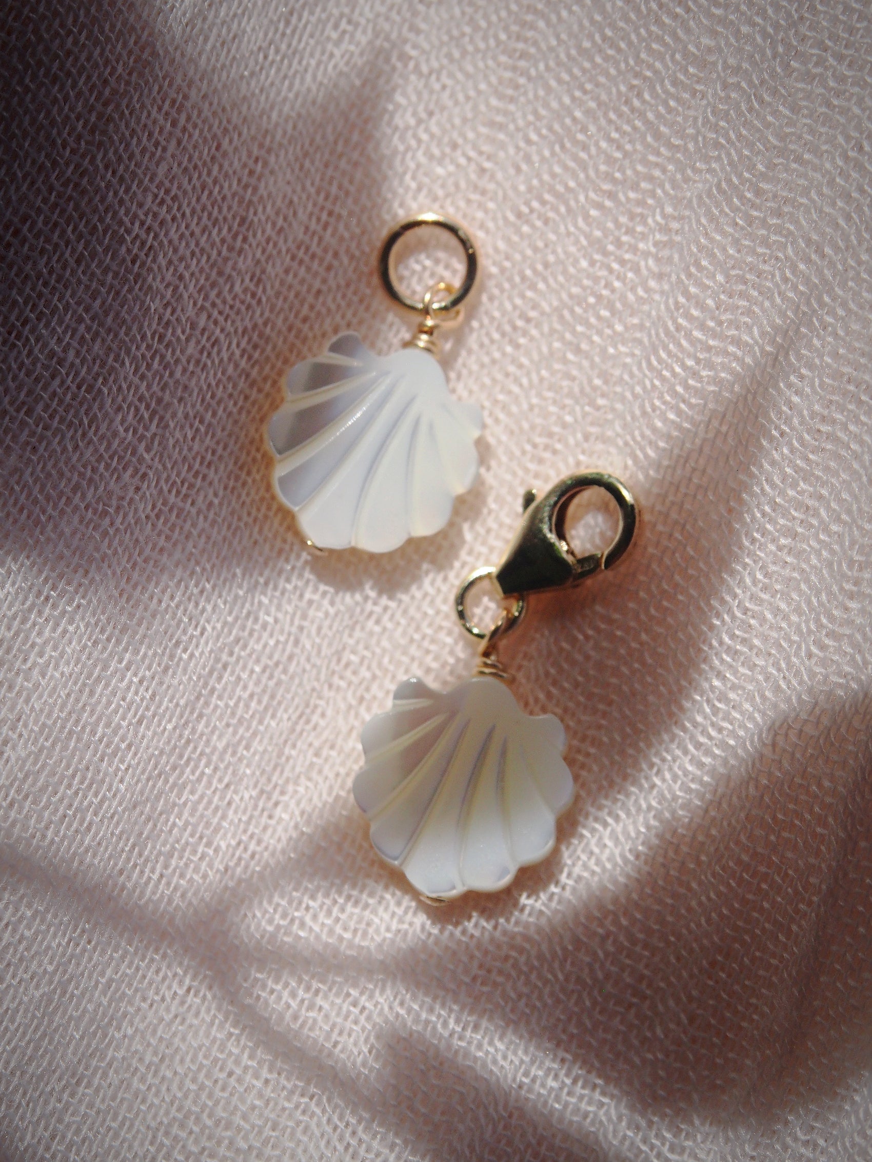 Mother of Pearl Shell Charm