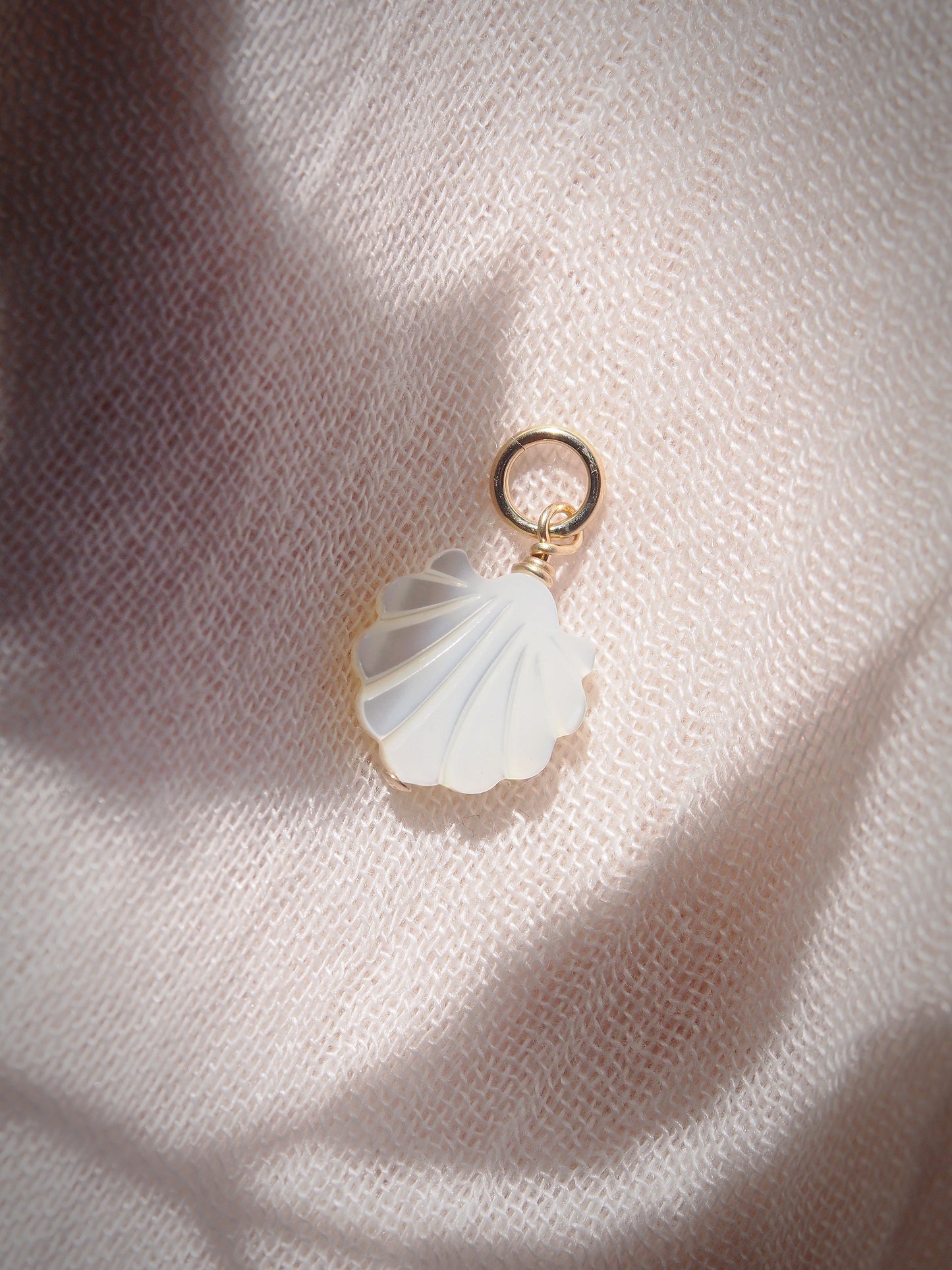 Mother of Pearl Shell Charm