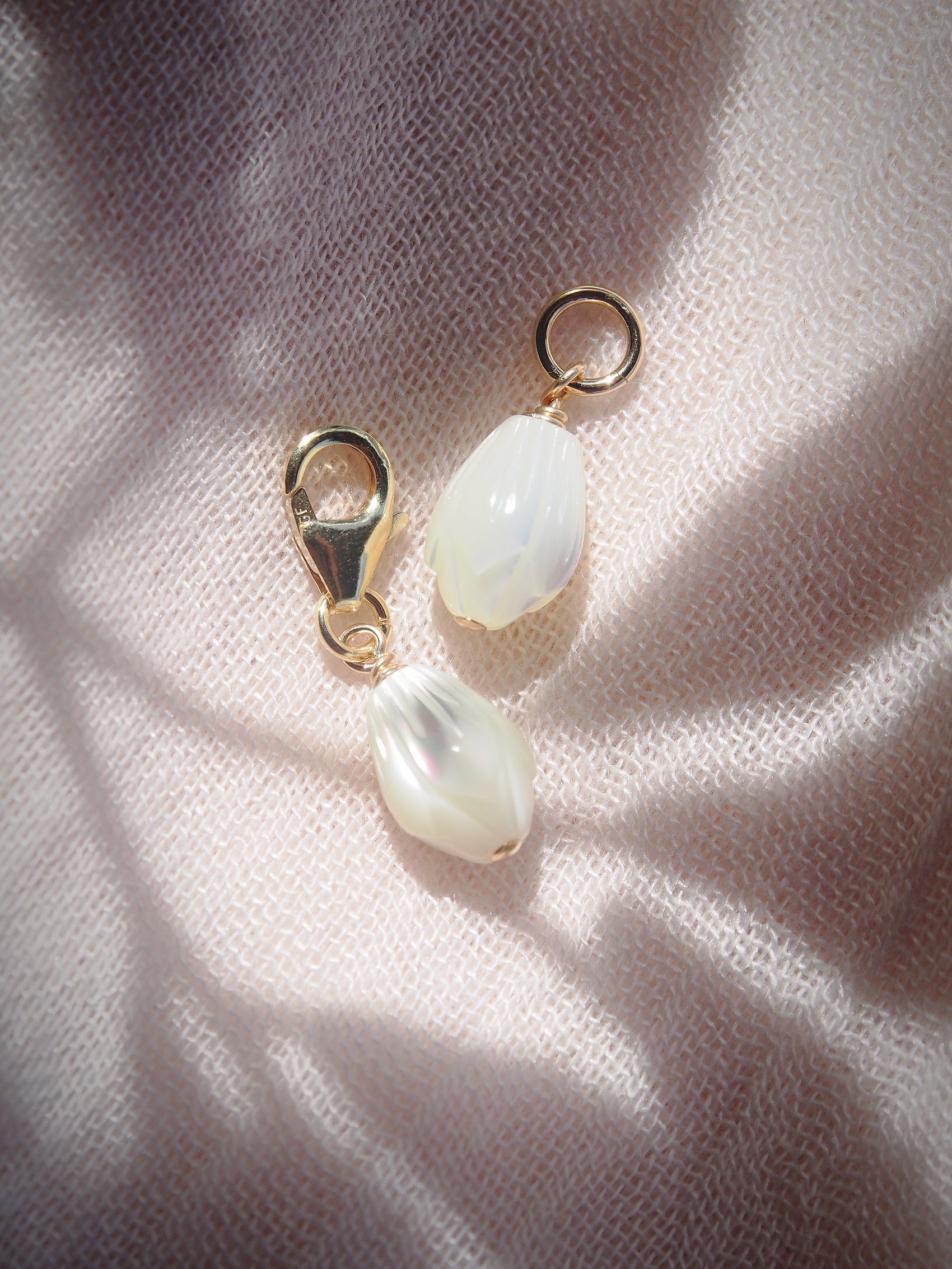 Mother of Pearl Pikake Charm