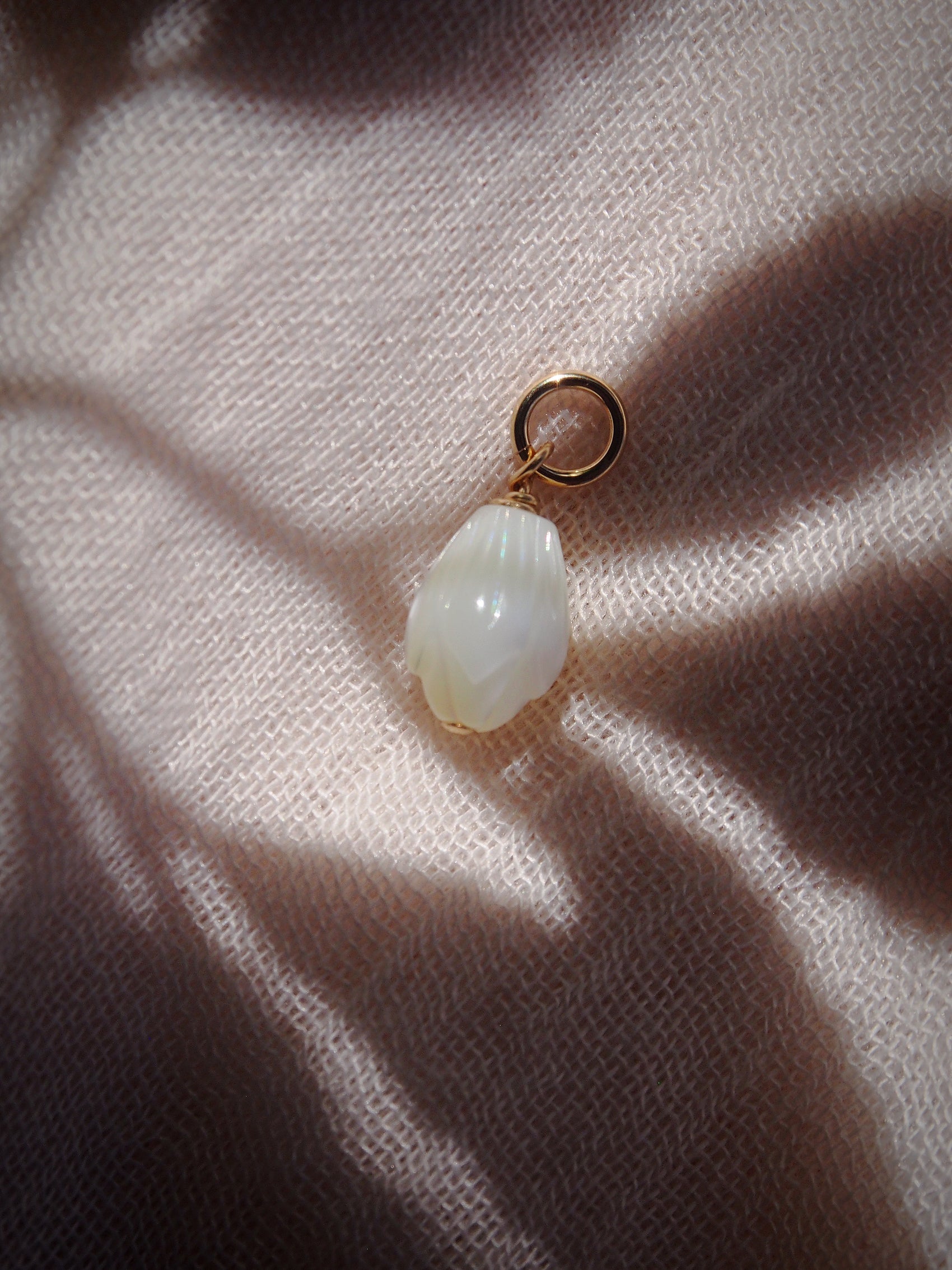 Mother of Pearl Pikake Charm