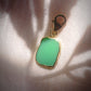 Green Chrysoprase Gemstone Charm