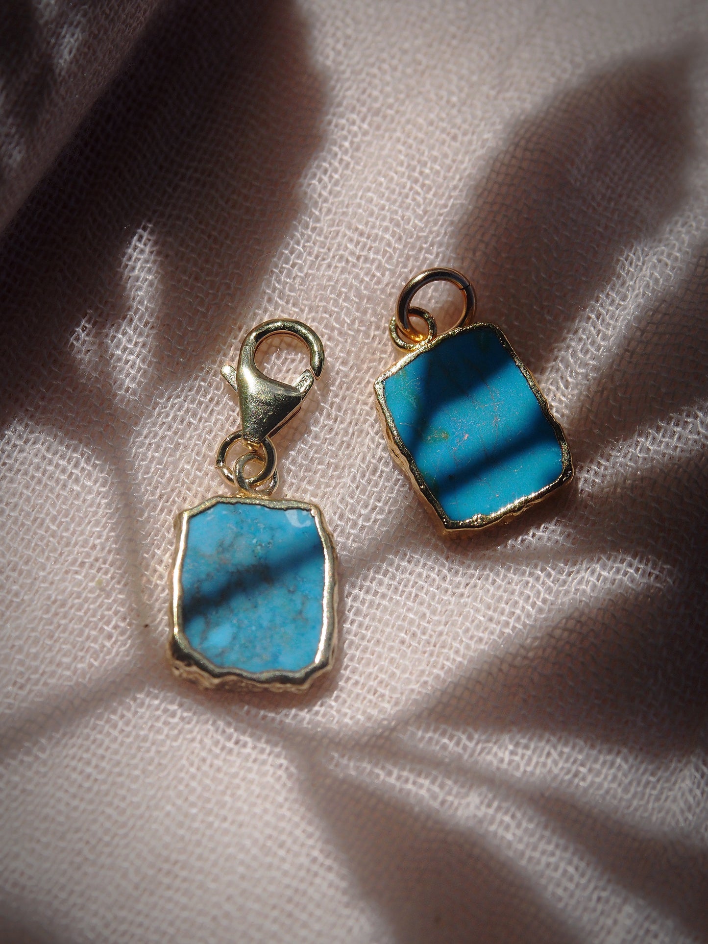 Turquoise Gemstone Charm
