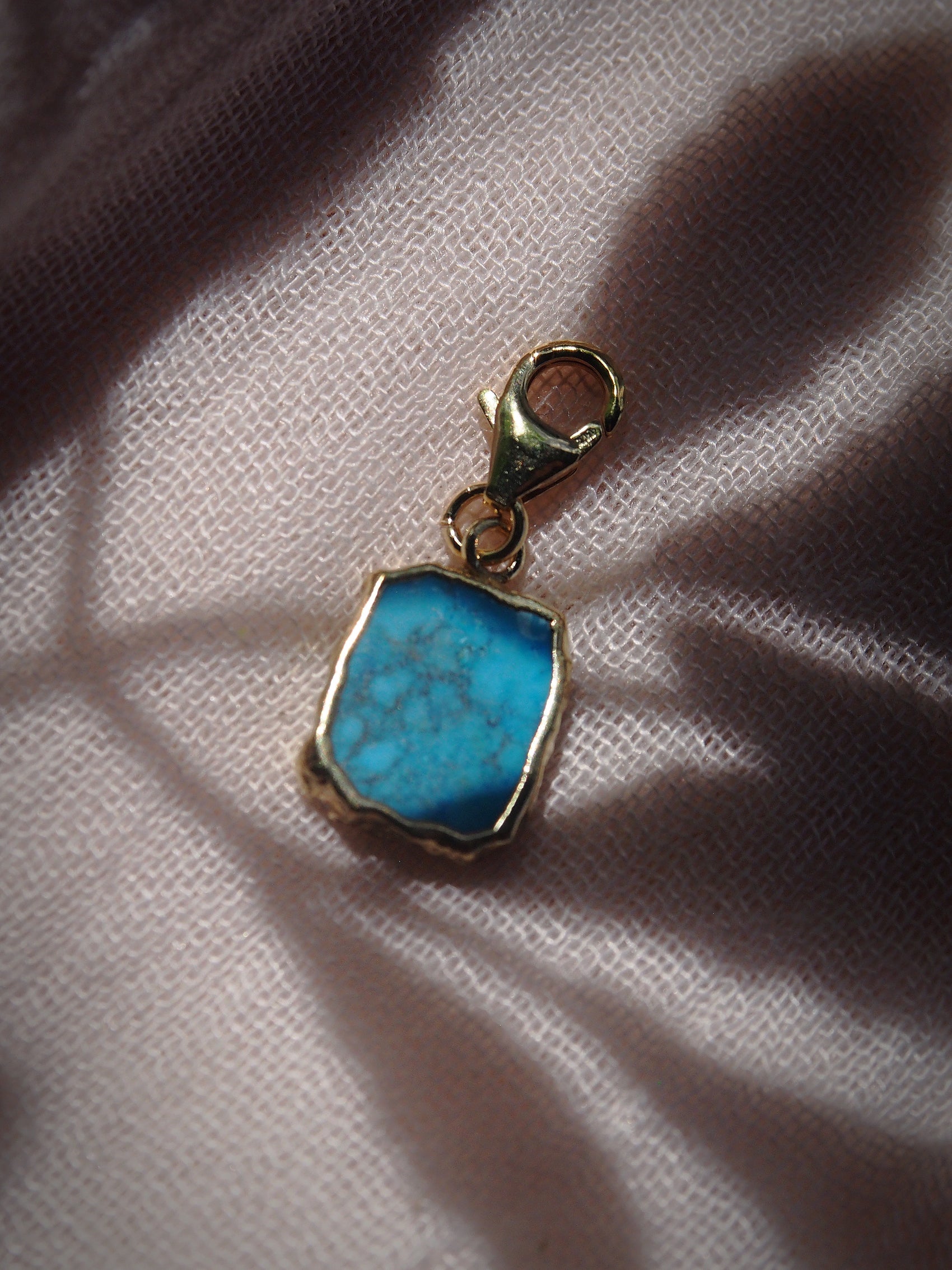 Turquoise Gemstone Charm