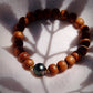 Stretchy Tahitian Pearl Sandalwood Bracelet - Kaiemi