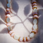 Pink Opal and Pikake Necklace - Aonani