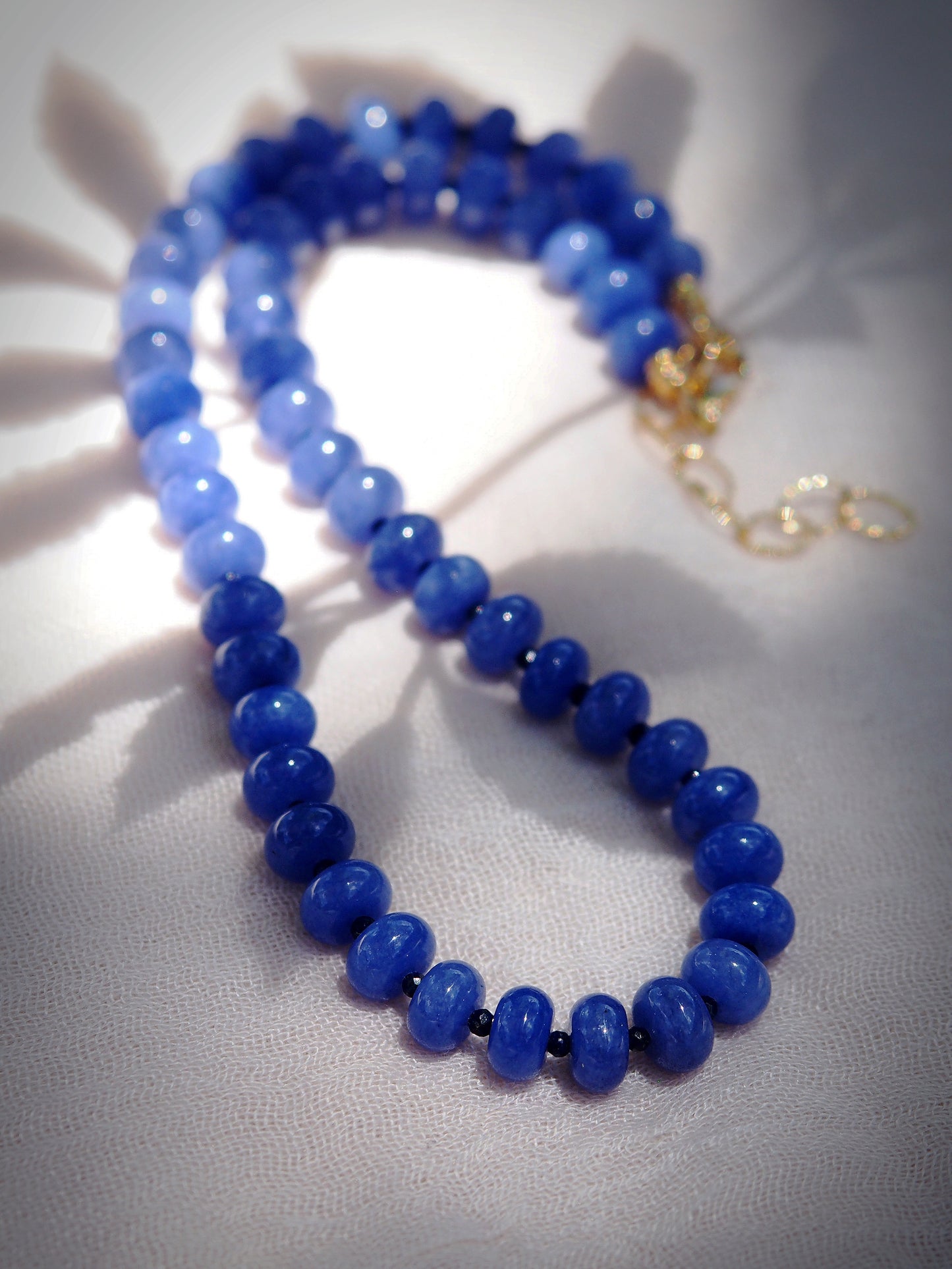 Sale - Violet Gemstone Necklace - Jacaranda