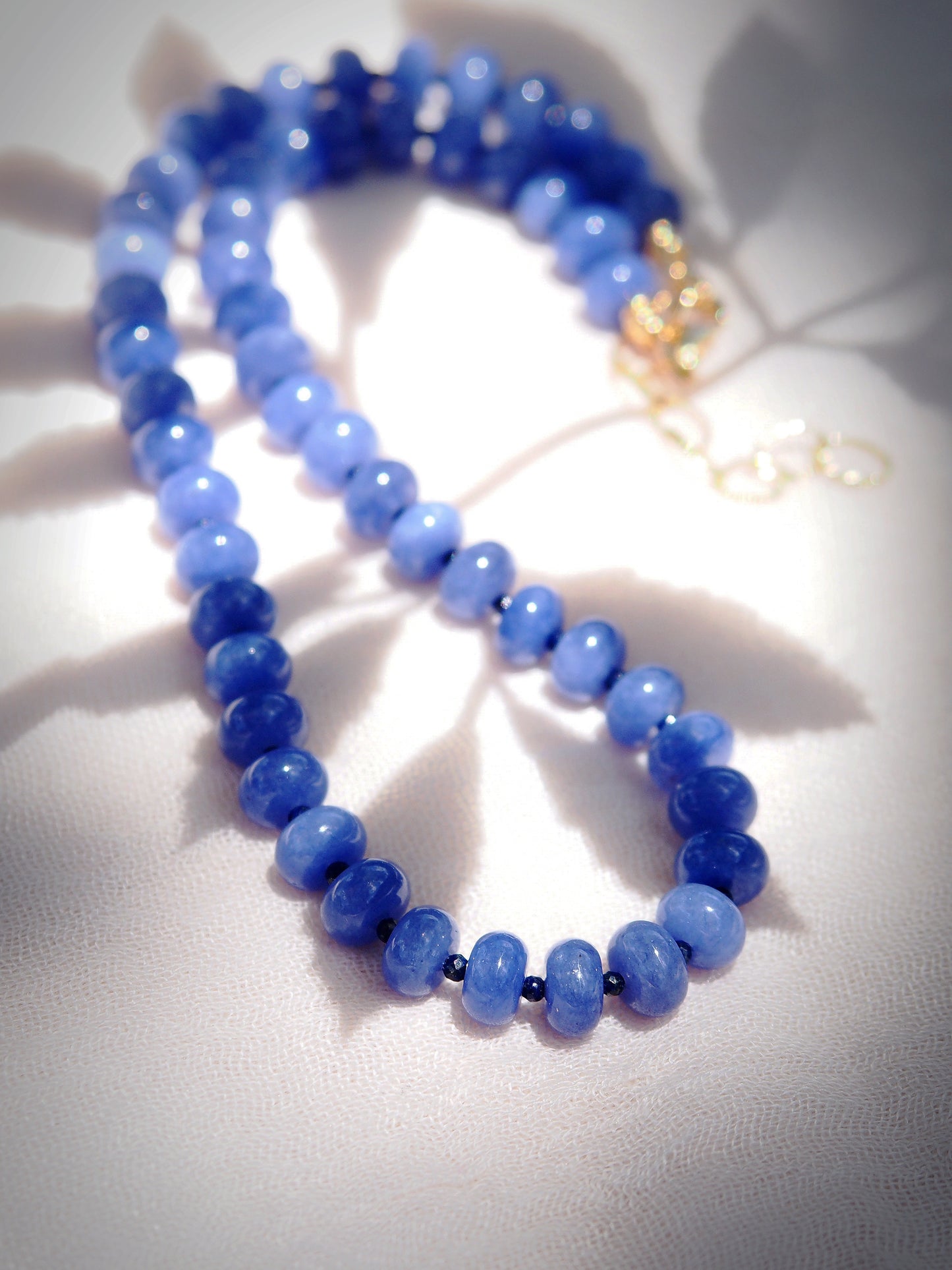 Sale - Violet Gemstone Necklace - Jacaranda