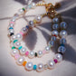 Sale - Rainbow Opal and Pearl Bracelet - Makalani