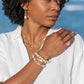 Gold Puka Shell Pearl Bracelet - Maka