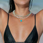 Tiny Turquoise Choker Necklace - Hōkūala