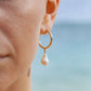 - Baroque Pearl Hoop Earrings - Kēhau - ke aloha jewelry